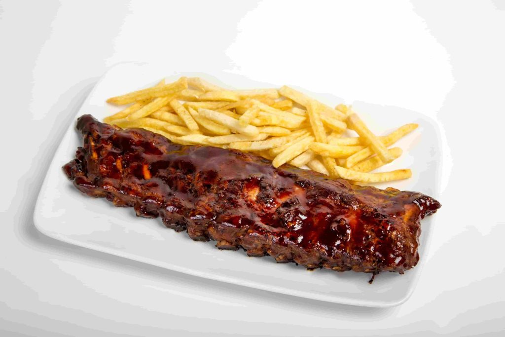 Costillas bbq