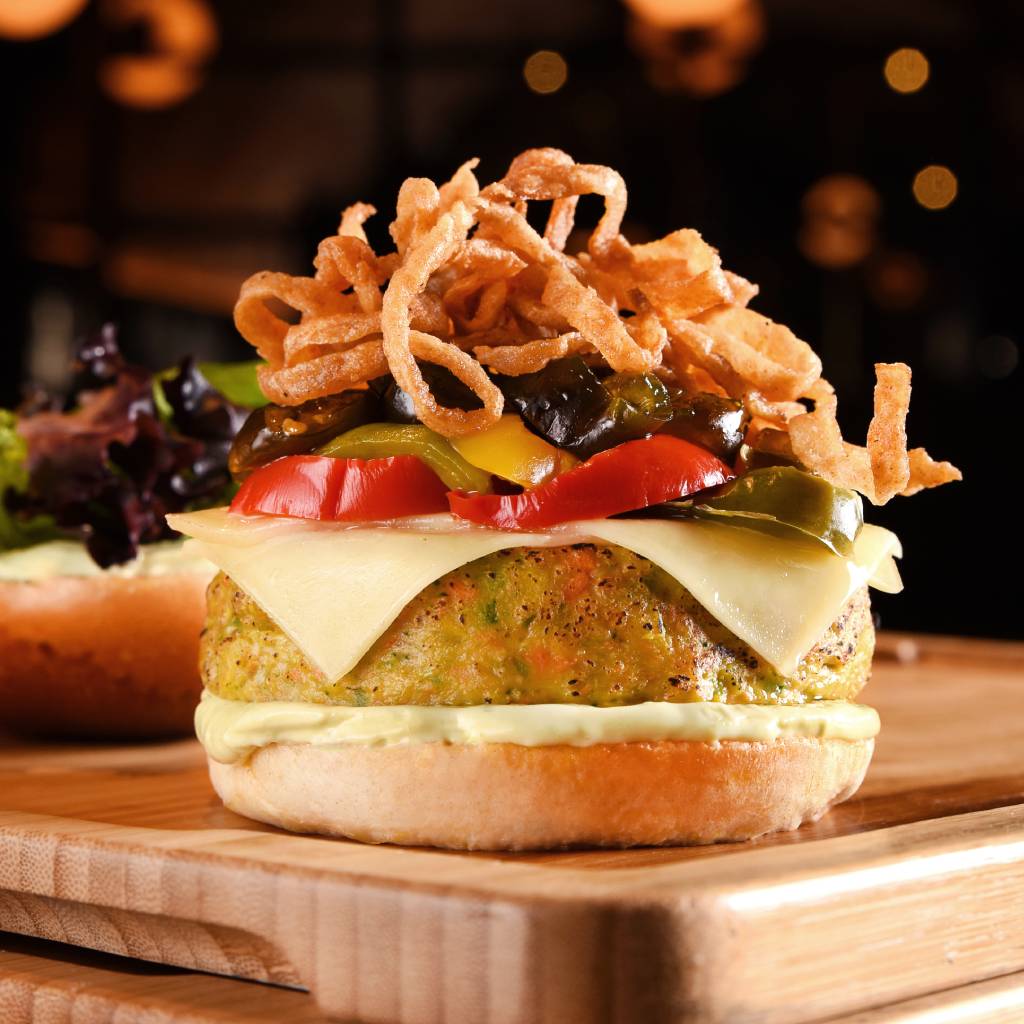 Hamburguesa vegetariana
