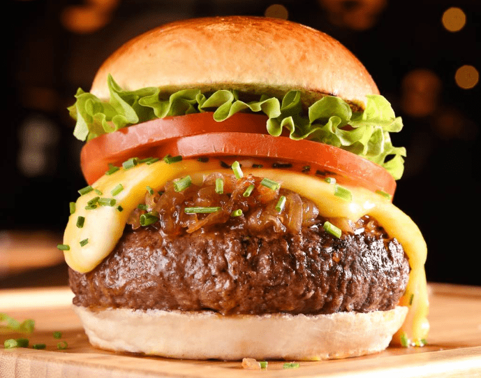 hamburguesa con queso